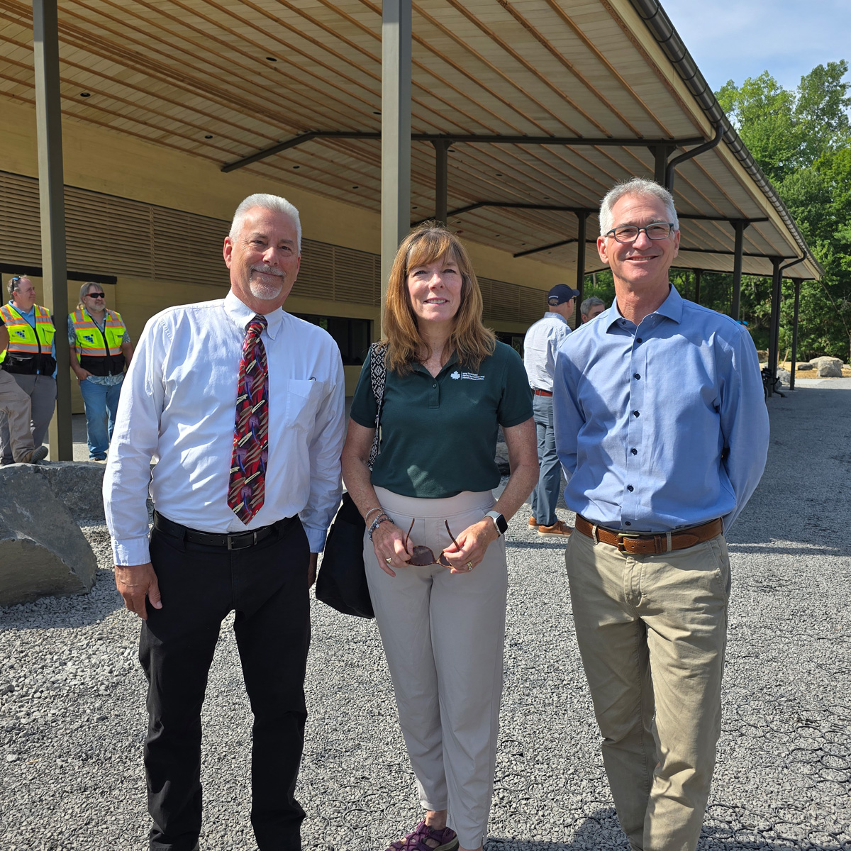 Andron_CC's tweet photo. NYS Parks opening event at Lake Sophia!
We were thrilled to participate in the new swimming facility and bathhouse pavilion celebration at Sojourner Truth State Park. OPRHP Commissioner Kathy Moser was onsite to witness the first swim jubilations. https://t.co/ykjRf6mywb