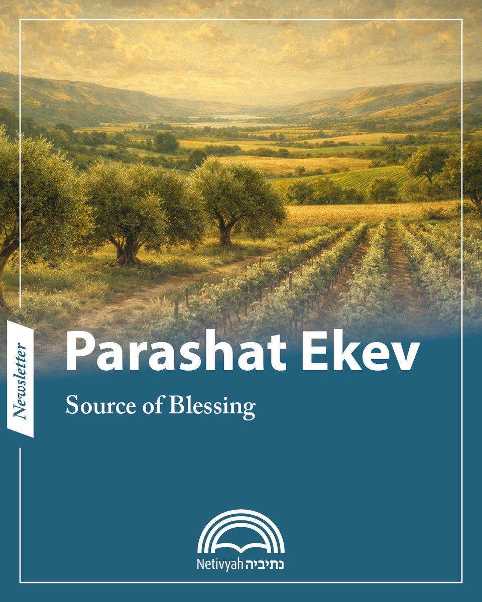 NetivyahIsrael's tweet photo. Ekev explores a spiritual danger: forgetting God not in hardship, but in comfort. What happens when blessing makes us feel self-sufficient, and how can we keep recognizing the true Source of all we have?
https://t.co/XjpkPssCFC https://t.co/aJaeHIxIrh