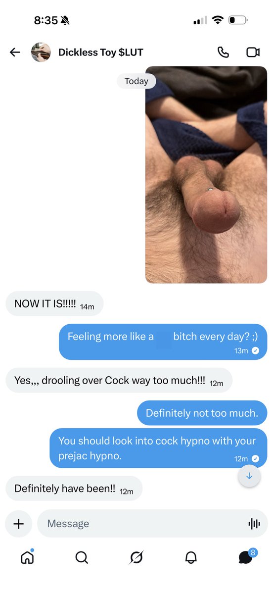munchymunchlax2's tweet photo. ⚠���Exposure Game⚠️

@TimJust4Fun is addicted to real cock while constantly thinking about shrinking its nub down. 🤏🏻🤣

2/2/2, 4 comments, 2 hours, and $8 per extension on https://t.co/LhaRW4lxkQ

#findom #cashdrain #paypig #sph #rtgame #exposed #exposure #cuck #prejac #retweet https://t.co/8tosaXZSEN