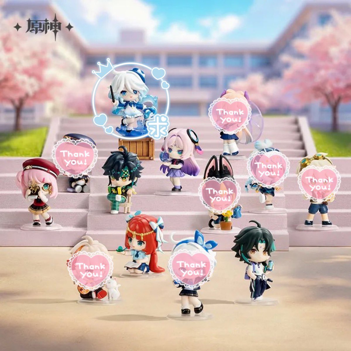sam_trhk's tweet photo. 【交換/譲渡】原神 学院光影詩 ちびキャラフィギュア

(譲)☆キィニチ、☆魈、○シトラリ、ニィロウ、シャルロット 各3

(求)シークレットフリーナ＞定価＋送料 

3BOX購入予定。☆は交換のみの仮約束となります。○は無印を同数含む場合のみ譲渡可。続➡︎ https://t.co/O32kuTSIAq