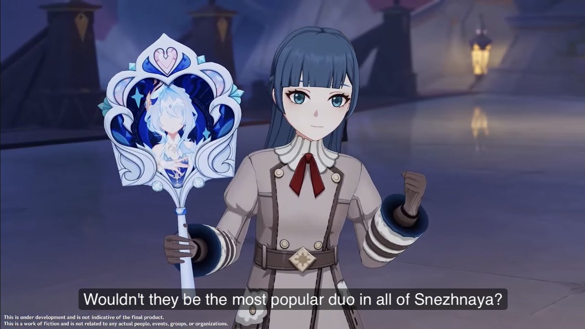 rinareinstein's tweet photo. i’m investing in this #vodette close friends slow burn yuri and they are the most popular duo in snezhnaya too? oh gosh this prima ballerina x principal soprano yuri is NOW https://t.co/XFg8PViTOA