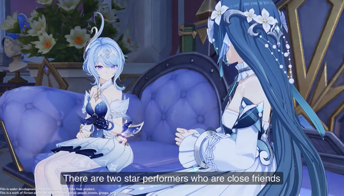rinareinstein's tweet photo. i’m investing in this #vodette close friends slow burn yuri and they are the most popular duo in snezhnaya too? oh gosh this prima ballerina x principal soprano yuri is NOW https://t.co/XFg8PViTOA