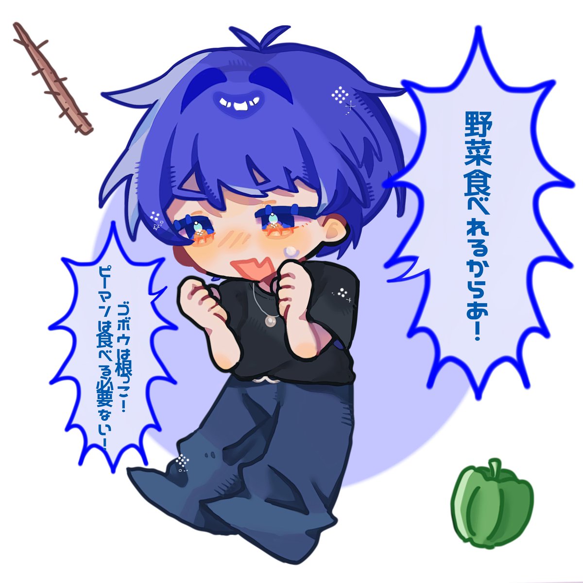 siguma__215's tweet photo. #今月描いた絵を晒そうㅤ 
ここに載せきれないけど手癖で描ける🥷さんが多い！ https://t.co/7fnxac6BB8