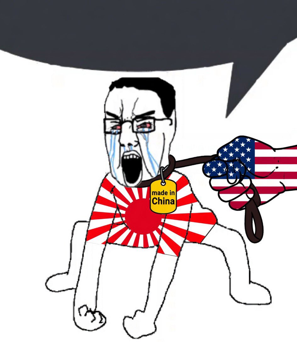 ChineseComrade0's tweet photo. @OkinaGaien @Lyra_lxl @saxons_aldentee @bunnykoujou 那些愚蠢的日本民族主义者都是一群懦夫，他们在广岛和长崎杀了自己25万同胞，却把责任推给美国所谓的“超级炸弹”，好让自己投降得更有面子。如今，这帮废物还在给美国舔鸡巴。很明显，美国根本连日本一根手指头都没碰过，连智障都应该能轻易看穿日本政府的谎言。 https://t.co/OPE7NwIExK