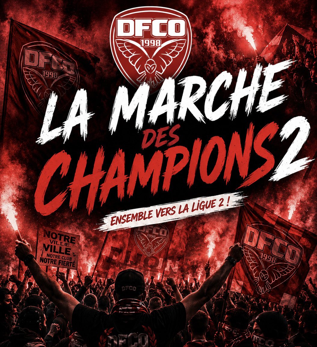 mg_tritri's tweet photo. La Marche des Champions vol.2 : 

C’est vendredi 14 août à partir de 4 h du matin en live sur YouTube ! 
Rdv au Pont de France à Auxonne ( point de départ ) heure a définir*

Plus d’infos dans les prochains jours ! 

A très vite @DFCO_Officiel 🔴⚫️🔥 https://t.co/Xi4i2FtDpH