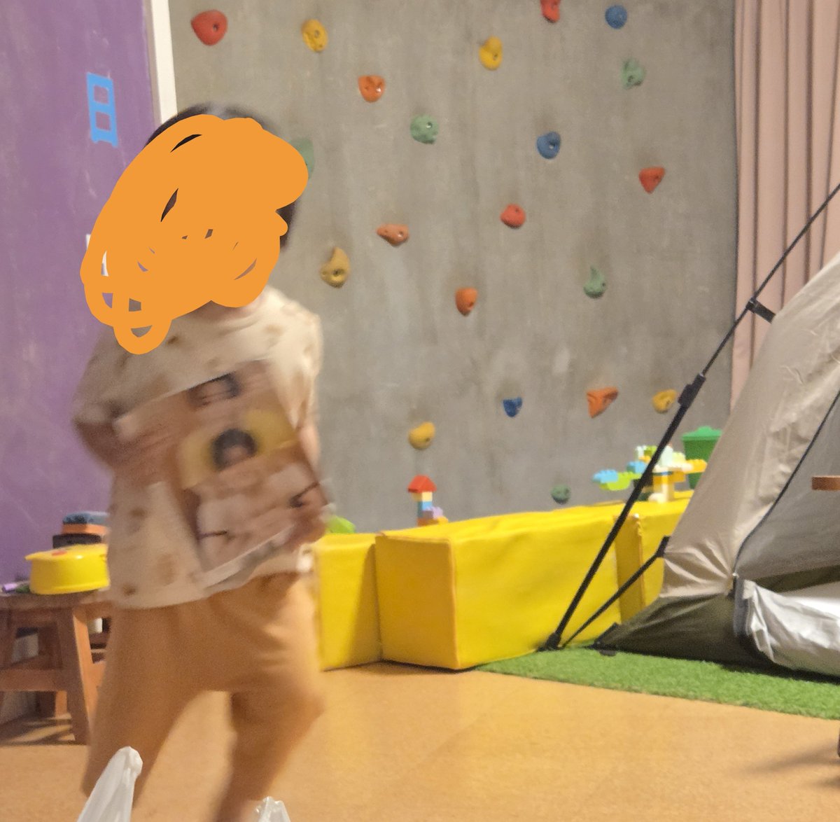 ch_1129ri's tweet photo. 出先にもちゃんとMyojo持ってきた息子
寝かしつけの絵本はずっとこれ(´・ω・｀) https://t.co/4xRg1dpMAD