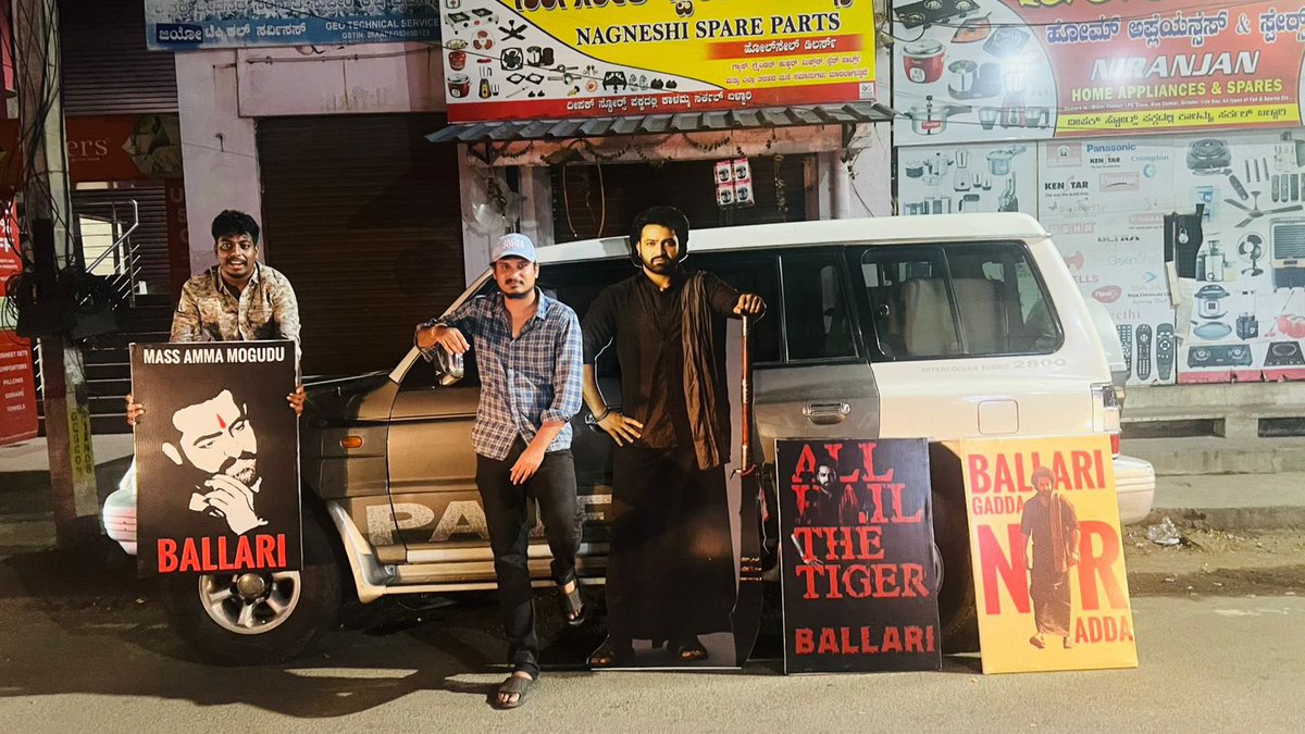SonuReddy9999's tweet photo. Jai NTR @tarak9999 🐯♥️🔥 https://t.co/7KfnuQB4Jj
