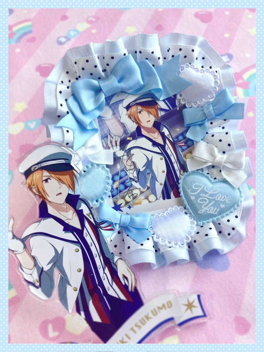 tama_deco's tweet photo. ︶︶⊹︶︶୨୧︶︶⊹︶︶⊹︶︶୨୧︶︶⊹︶︶⊹

⋆
🩵とっても×2かわいい作品をお迎えしました!!🤍
🤍水色と白のファンシーなトレカデコ🩵◝✩ 

‌‌ ‌一希さんにすごｰｰｰく 似合ってますっ!! (>ᴗ<)🌟
⌁✩

︶︶⊹︶︶୨୧︶︶⊹︶︶⊹︶︶୨୧︶︶⊹︶︶⊹ https://t.co/p8AClzMhEM