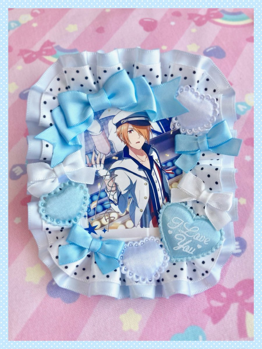tama_deco's tweet photo. ︶︶⊹︶︶୨୧︶︶⊹︶︶⊹︶︶୨୧︶︶⊹︶︶⊹

⋆
🩵とっても×2かわいい作品をお迎えしました!!🤍
🤍水色と白のファンシーなトレカデコ🩵◝✩ 

‌‌ ‌一希さんにすごｰｰｰく 似合ってますっ!! (>ᴗ<)🌟
⌁✩

︶︶⊹︶︶୨୧︶︶⊹︶︶⊹︶︶୨୧︶︶⊹︶︶⊹ https://t.co/p8AClzMhEM