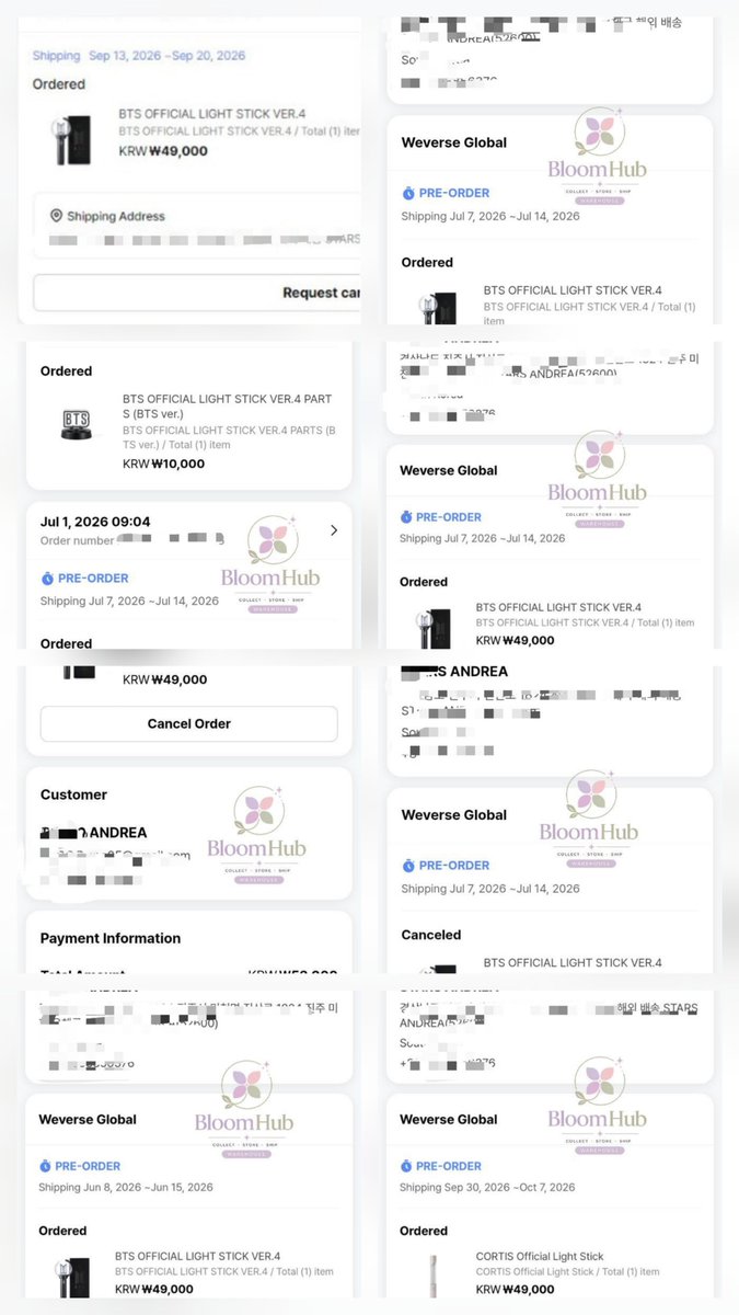 bloomhubmlg's tweet photo. #Proof_BloomHub 
ᴘʀᴏᴏꜰ ᴄʜᴇᴄᴋᴏᴜᴛ ʟɪɢʜᴛꜱᴛɪᴄᴋ ʙᴛꜱ 𑣲⋆
✅️ All SECURED https://t.co/peu5ugbSrM