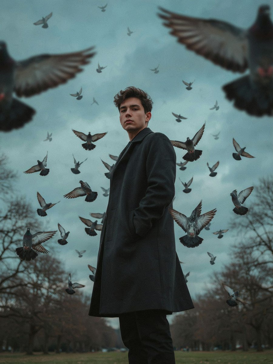0x_0umar's tweet photo. Testing the motion-handling of P-Image-Ideogram by @PrunaAI for cinematic fashion editorials. 

I ran 3 detailed cinematic text prompts through P-Image-Ideogram by Pruna AI. It generated this cinematic images instantly, perfectly freezing the dramatic pigeon flight.

#madebypruna https://t.co/TP4bRbn6KN