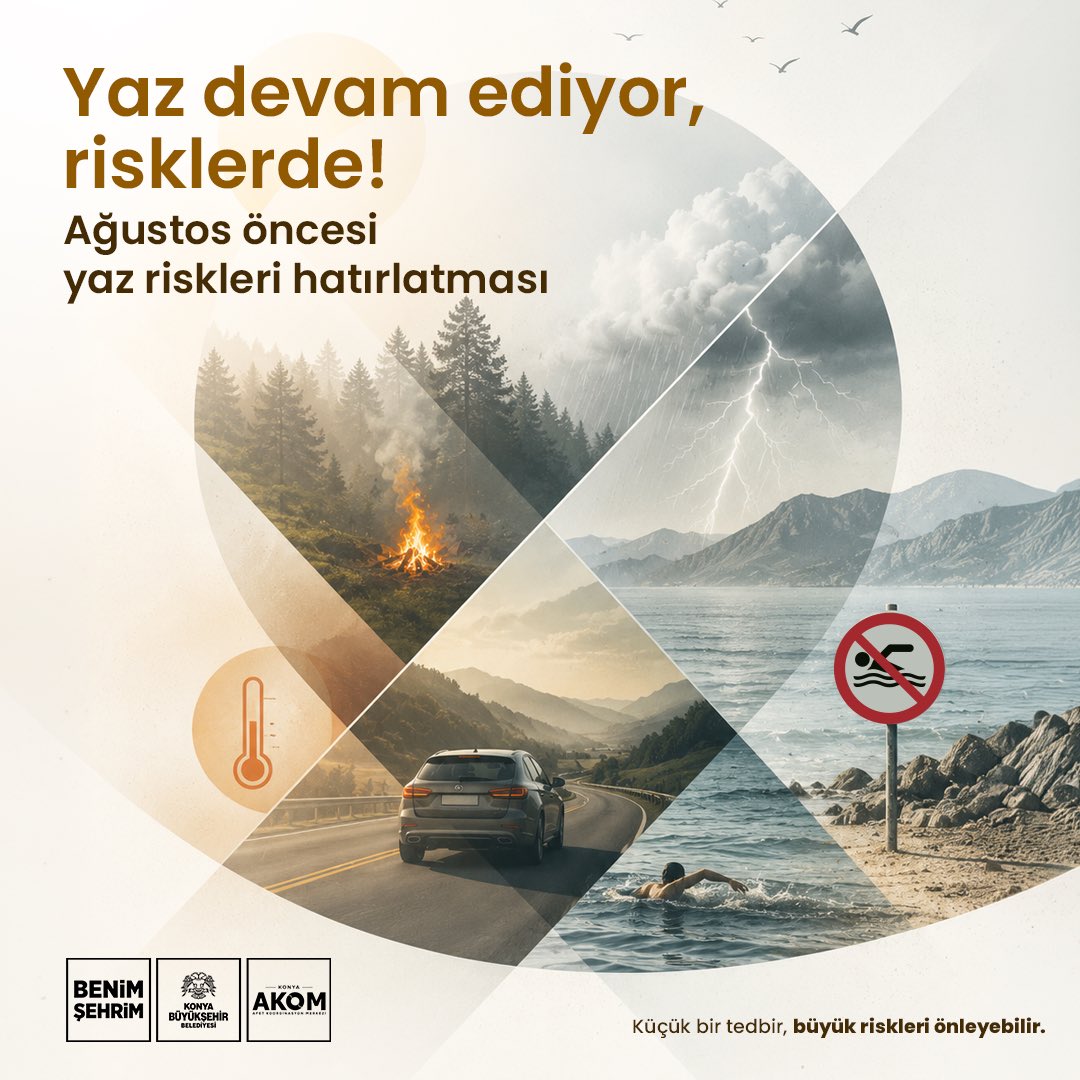 Konya AKOM tweet media