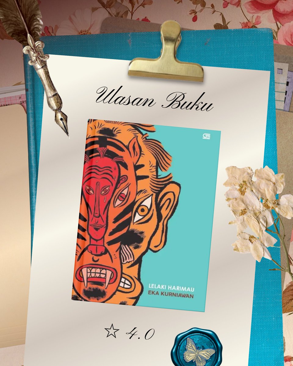 journalzees's tweet photo. ๐ชถ Pustaka Samฤซkแนฃฤ ๐๐ หหห
๐ Lelaki Harimau oleh Eka Kurniawan
โ 4/5
๐ iPusnas, Magical-Realism
#PustakaZee https://t.co/IxvT5N35G1
