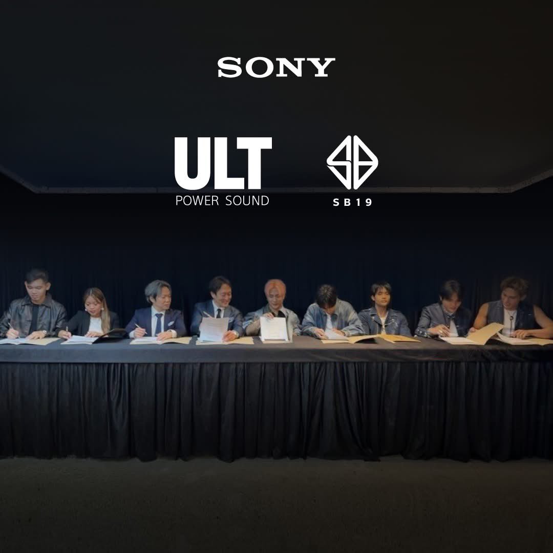 nglmrysy's tweet photo. Not even 24 hours after their incredible Lollapalooza performance, and SB19 is already making headlines again!😭

Congratulations to SB19 on becoming the newest ambassadors for Sony Philippines' ULT POWER SOUND campaign.💙🔥

SB19PALOOZA FESTIVAL
@SB19Official #SB19
#SB19atLollapalooza