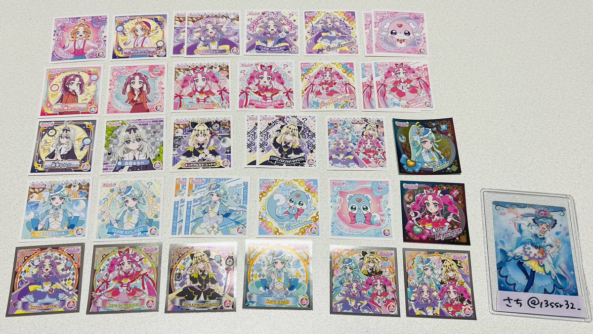 13ssr32_'s tweet photo. 【交換】名探偵プリキュア たんプリ プリキュア プリキラシール

譲：写真のもの
求：ジェット先輩(ひとver.22>14>35)

まとめてのお取引・レアリティ差を考慮していただける方優先
札幌～近郊手渡しor郵送
検索からでもお気軽にお声がけくださいᐡ ̳ᴗ  ̫ ᴗ ̳ᐡ https://t.co/qP6oaYoI4l