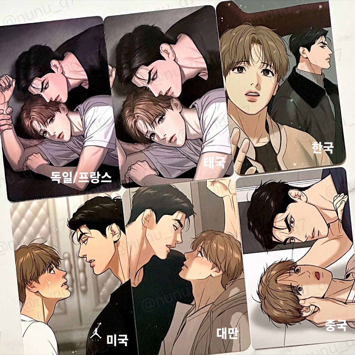 nunu_q7's tweet photo. 태국..특전 뒷면 반짝거린다🫪..✨ 

스파클즈 징크스 해외 특전 클리어ꔛ
해외투어 따라가기 힘들었다... 🫠

#징크스 #jinxmanhwa #SPAKLZ https://t.co/32I5o6xAY9