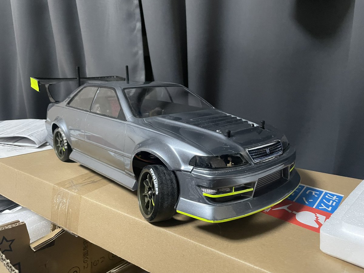 かぱにゃん 実はラジドリしてます 始めたばっかで車高とか調整出来てないけど(笑