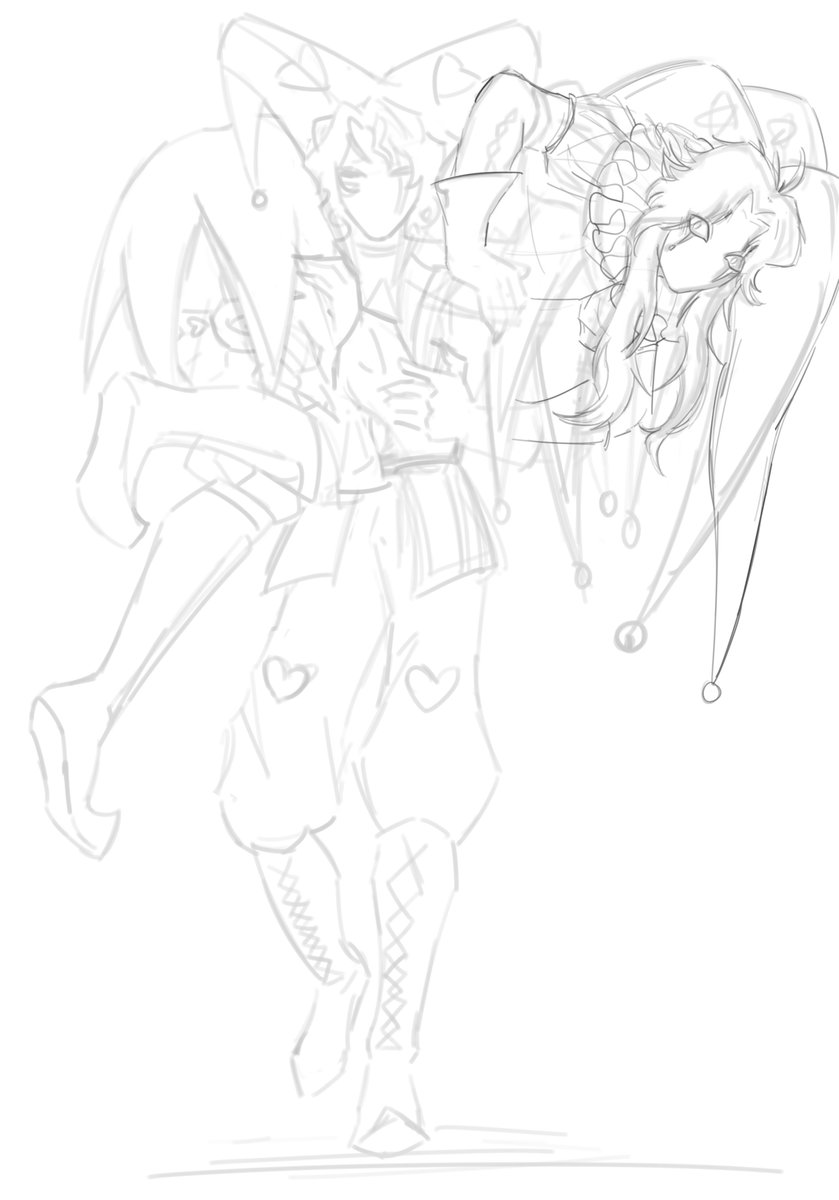 BEe6432845's tweet photo. Greenapple sketch I might finish 
#thefreakcircus #pierrot #harlequin #greenapple https://t.co/TOjXYsJXcG