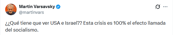 jpereztriana's tweet photo. Que alguien le diga que se dedique a montar empresas de telecomunicaciones y deje temas como el fútbol o la Geopolítica para los expertos. https://t.co/U7FNVCdrni
