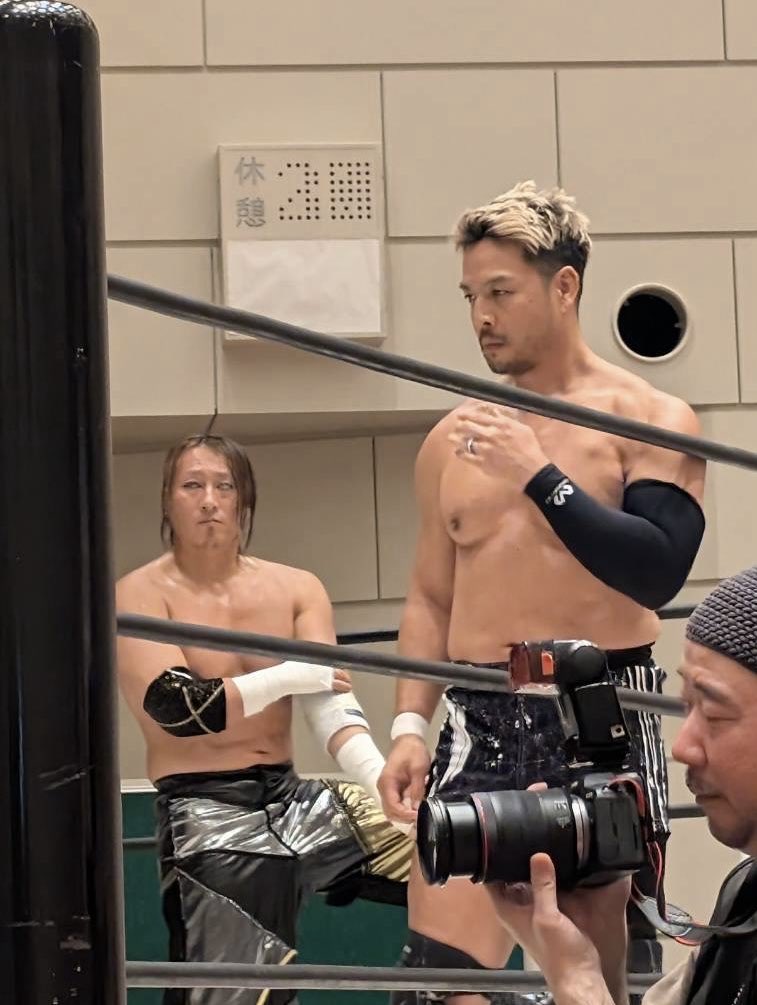 AT_kouhou's tweet photo. しずかちゃんが撮ってくれた
KENTA選手😍

#noah_ghc
#KENTAG2S https://t.co/Rtc6CqjCcb