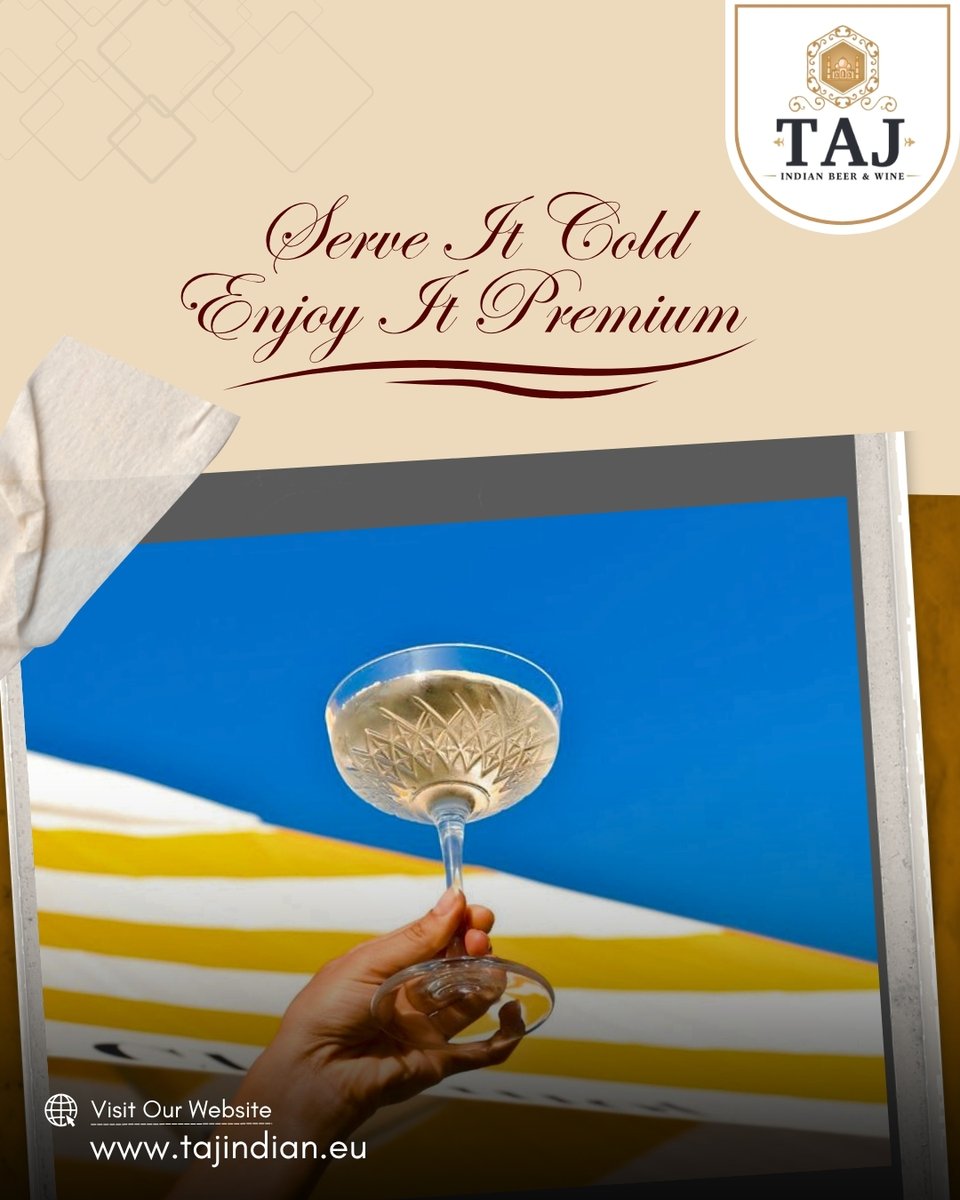 tajindiangroup1's tweet photo. Chilled Elegance, Every Pour
Crisp white wine delivers refreshing sophistication, smooth flavors, unforgettable moments, perfect for every celebration. 🍷
#WhiteWine #WineLovers #SipInStyle #ElegantSips #LuxuryMoments #WineTime #CheersToLife #FineDining #tajwine #winelife #winebar #winemaker