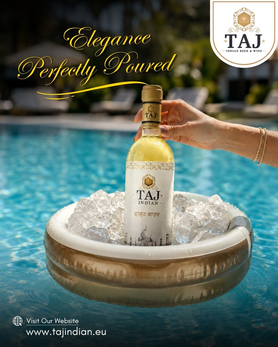 tajindiangroup1's tweet photo. Chilled Elegance, Every Pour
Crisp white wine delivers refreshing sophistication, smooth flavors, unforgettable moments, perfect for every celebration. 🍷
#WhiteWine #WineLovers #SipInStyle #ElegantSips #LuxuryMoments #WineTime #CheersToLife #FineDining #tajwine #winelife #winebar #winemaker
