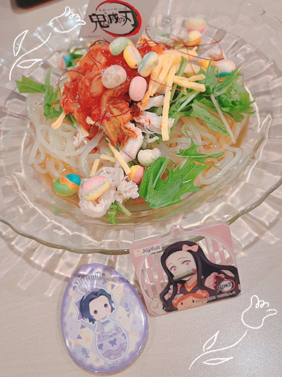 mam1wd's tweet photo. 時差ですが、第二弾ジョイフル🍽️
冷麺もう一回食べたい🔥
アクキーは🎋ちゃんでした♡
ヲちゃんパンケーキ🥞も美味しかった☺️ https://t.co/AZNs0lXLaI