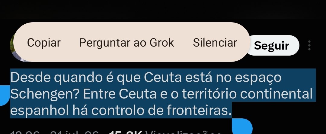PresoPolitico4's tweet photo. @AntonioFilipe Um click....basta um click: Ceuta faz parte do espaço Schengen desde 1995 (com as particularidades acordadas em 1991), e os controlos entre a cidade e a península existem precisamente por causa dessas disposições especiais ligadas à sua situação geográfica... https://t.co/bLzUPemHJE