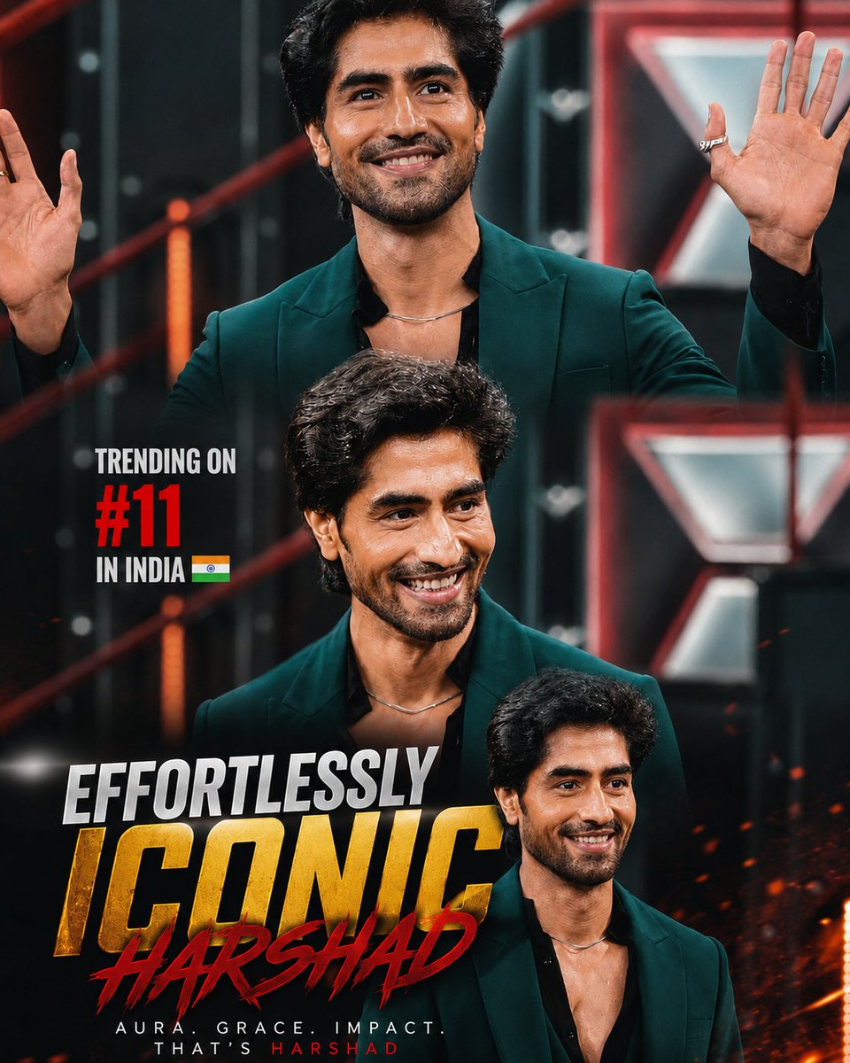 Its_Bishnoi07's tweet photo. Some shine with effort,
some shine with truth,

But he did both without even trying 🔥

EFFORTLESSLY ICONIC HARSHAD
#HarshadChopda  #LockUpp2
#HarshadInLockUpp https://t.co/zQQUmU5Re3