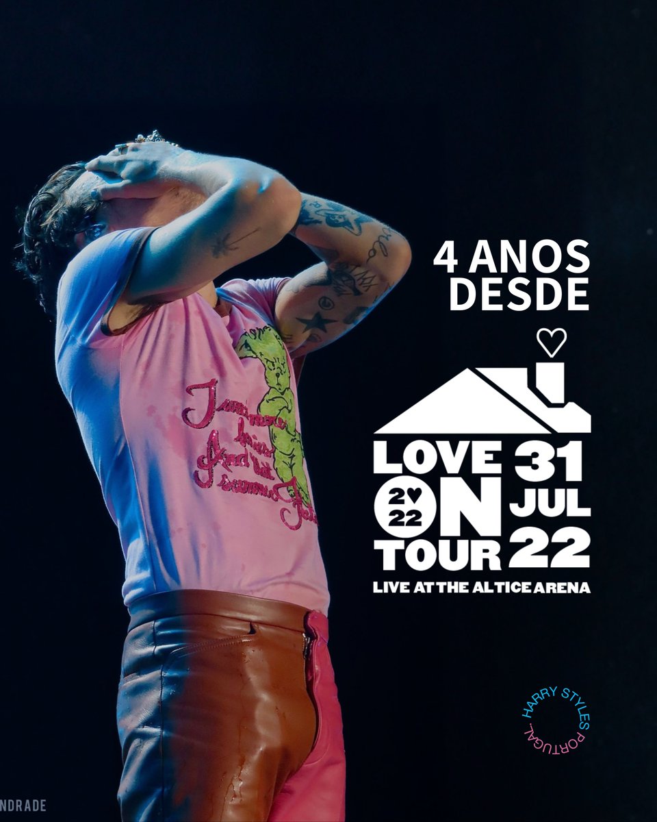 TheHSPortugal's tweet photo. 4 Anos desde que Harry Styles se estreou no seu primeiro concerto a solo em Lisboa no Altice Arena em Portugal 🇵🇹🥹 

Ps: E que também uma parte do nosso coração sempre sente saudades 💞🧸 https://t.co/VlpSqkK6wt