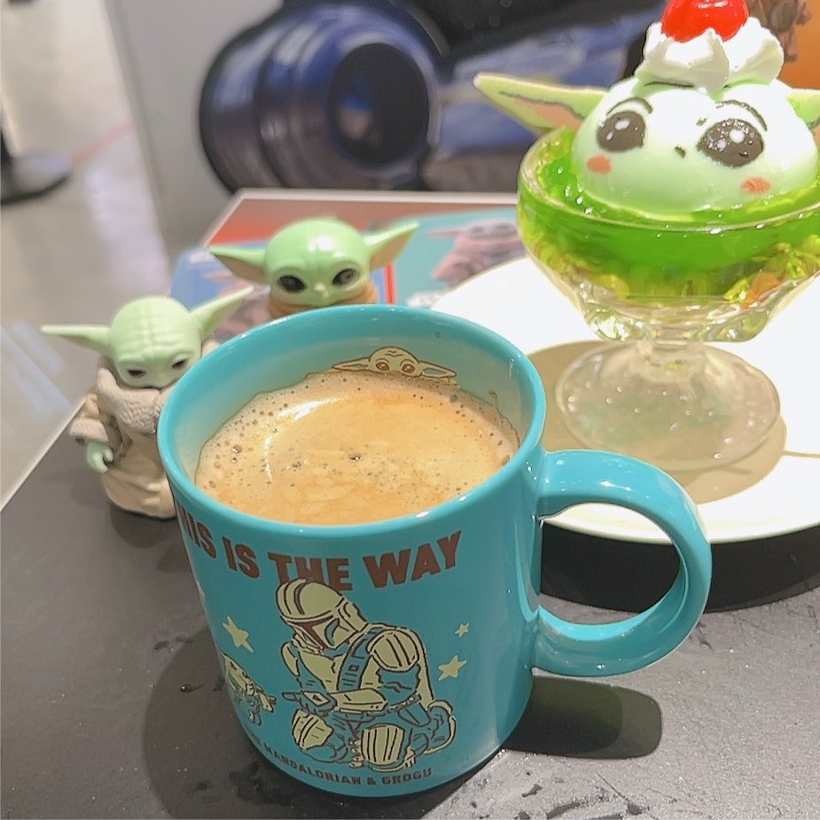 hanaco_oni's tweet photo. SWカフェ行って来た！ https://t.co/3qXEevNJiw