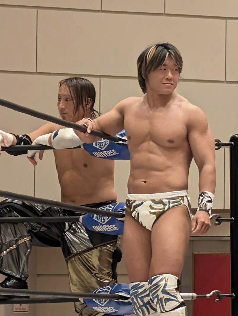 AT_kouhou's tweet photo. スネ夫くんが撮ってくれた遠藤選手😍

#noah_ghc
#entetsu_ddt https://t.co/wrE37LBFqA