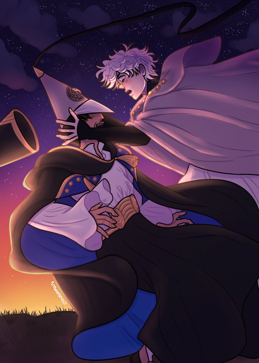 crowsonmarss's tweet photo. debut return to twitter with an orufrey panel redraw #witchhatatelier https://t.co/6exRTmpTMk