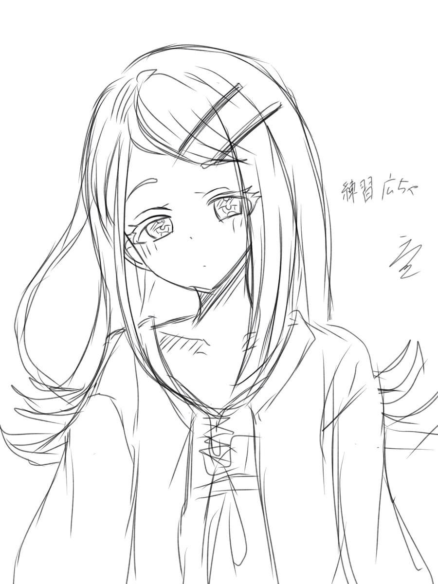 eruun0603's tweet photo. 広ちゃ(ラフ) https://t.co/6qeHXFCXIJ