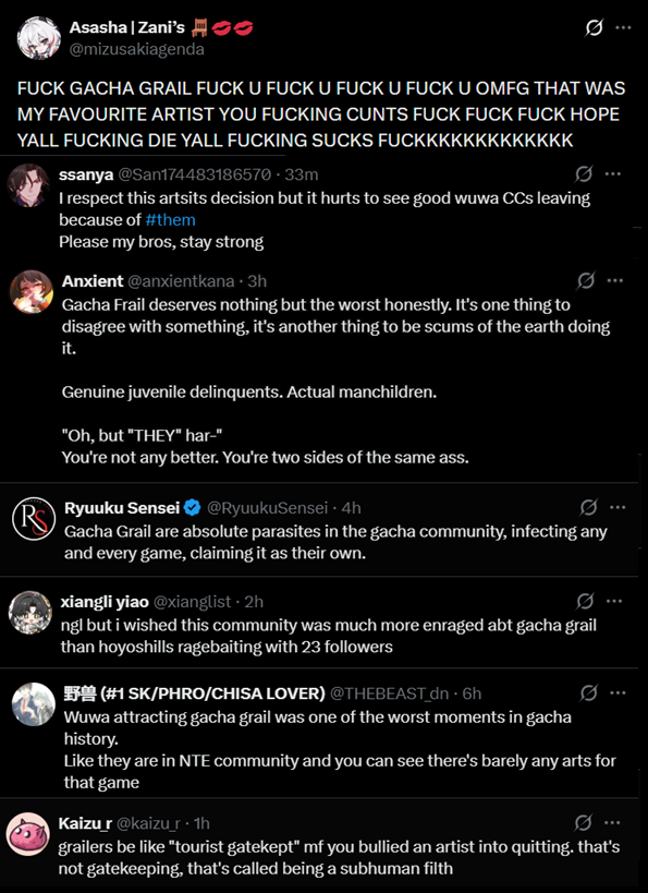 xWuuupax's tweet photo. The amount of faggọt seething when their coal mine close down is hilarious bro hahahahaha🤣
I'm gonna enjoy this with a warm milk and cookie😌
The cleansing will continue until morale improve✌️ https://t.co/v9Zam3NHlE
