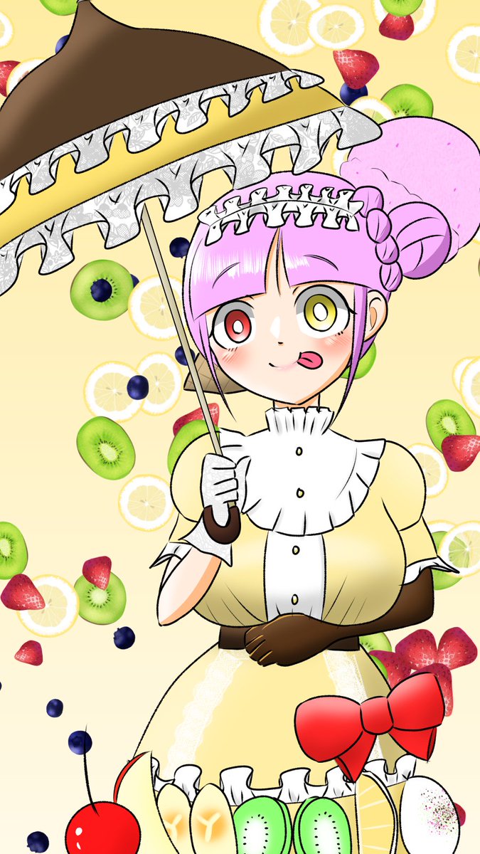 freddie_now's tweet photo. #リクエスト絵52
#はんぶんこのコ
お菓子モチーフロリータ衣装ぐり子 https://t.co/YxAkmJTOFN