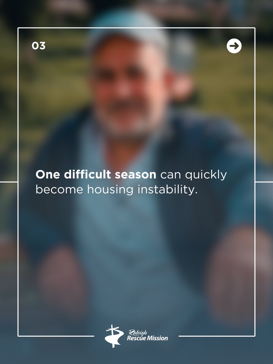 RaleighRescue's tweet photo. No one plans to experience homelessness.

For many, it begins with an unexpected crisis: a lost job, a medical emergency, domestic violence, or a difficult season that leads to housing instability.

A safe place to stay can change today. A clear path forward can change a future. https://t.co/wTlRb7El1P