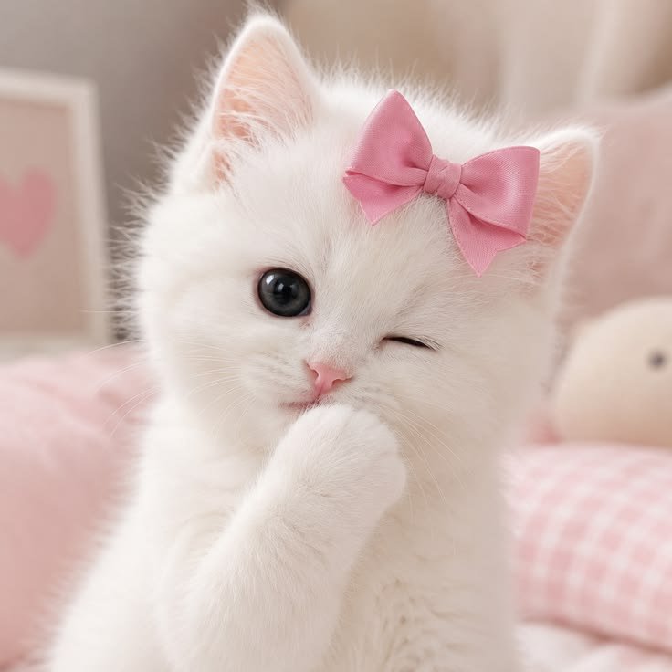Qudooyno9's tweet photo. Wink maar kar dil le gayi 😻🎀
RT if you melted
Follow @DailyCatPK for daily cuteness
#Cat #Kitten #CuteCat #PinkCat https://t.co/JSAKjiROGA