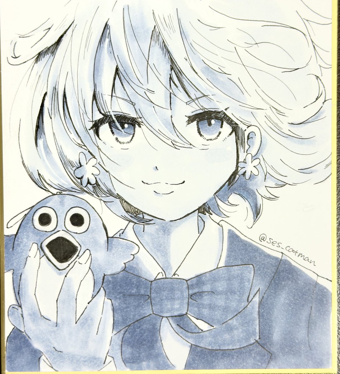 ses_catman's tweet photo. 純愛ーーー #今月描いた絵を晒そう https://t.co/3nGs9Y3KLc