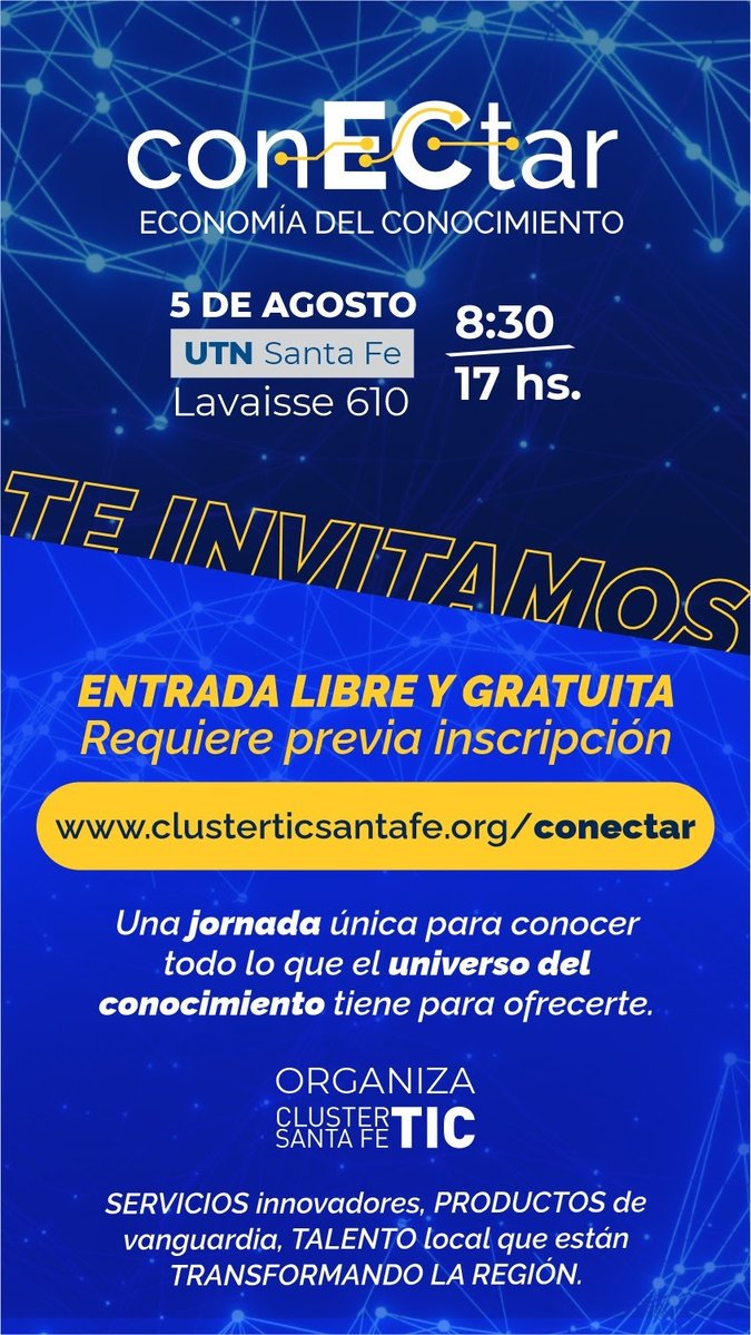 ADERSANTAFE's tweet photo. 📢 Compartimos información sobre Conectar, una propuesta que impulsa oportunidades de vinculación y crecimiento para empresas y emprendimientos.
#Conectar #Oportunidades #SantaFe https://t.co/C9pSgG6JyX