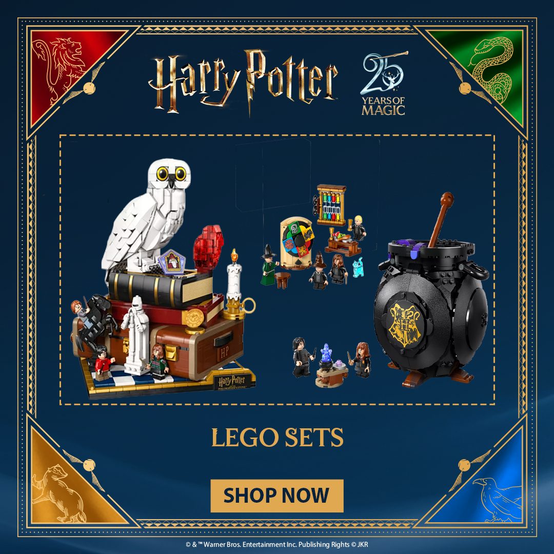 ToysRUs's tweet photo. Happy birthday to the Boy Who Lived 🎂⚡

Celebrate 25 Years of Magic with Harry Potter LEGO sets, collectibles, puzzles, and more at Toys"R"Us at Macy's. Shop the collection TODAY in-store or online at https://t.co/5U1ehLCvzH and https://t.co/GspHDXGPqh. https://t.co/DywFtB6yur