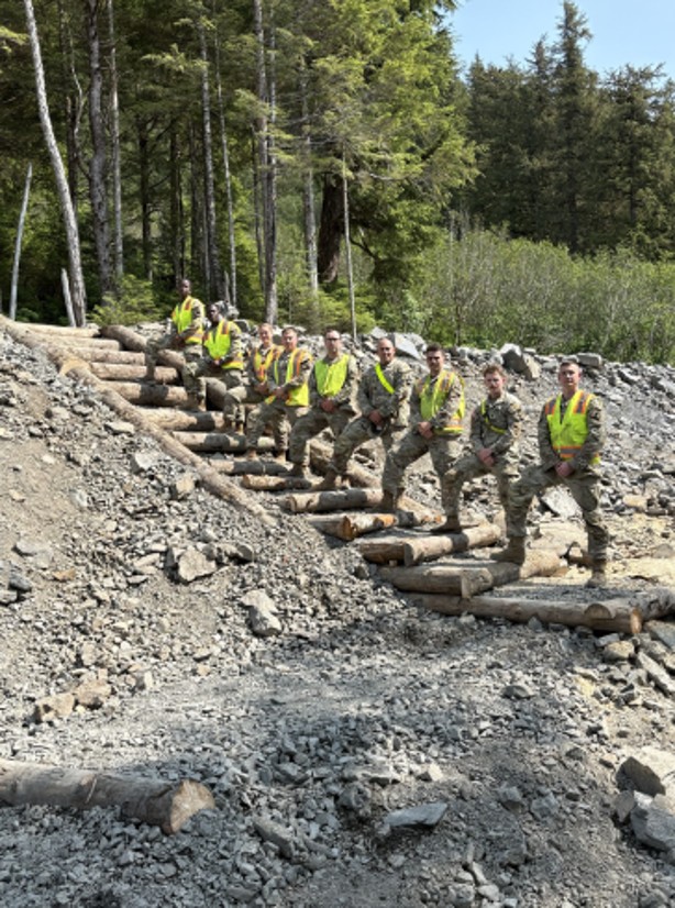 KansasGuard's tweet photo. TRENDING THIS WEEK: Kansas National Guard engineers pave the way for future port in remote Alaskan community

Read the Full Story Here: https://t.co/CQUL4s2lS1 https://t.co/zDgKUXAGck