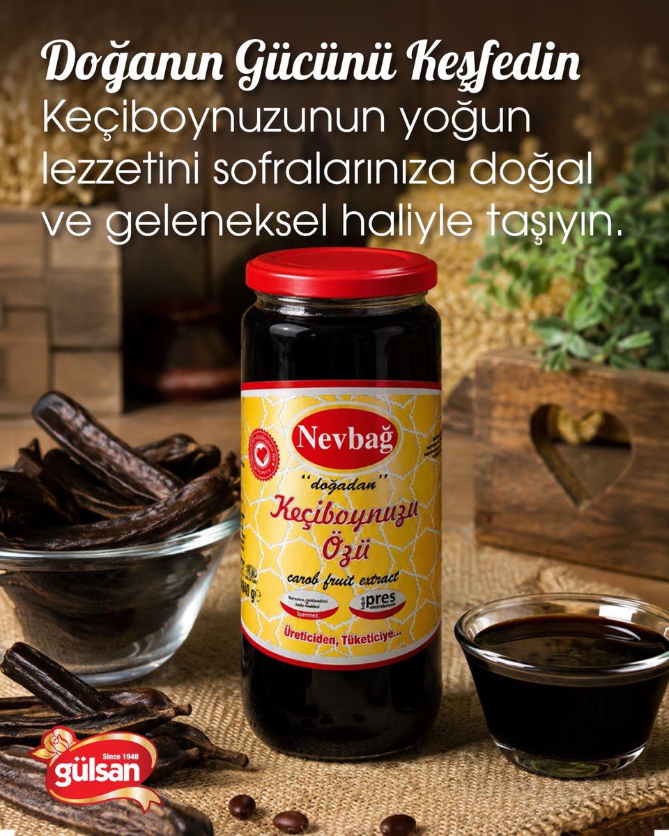 gulsangida_'s tweet photo. Doğanın Gücünü Keşfedin
Keçiboynuzunun yoğun lezzetini sofralarınıza doğal ve geleneksel haliyle taşıyın.
#KeçiboynuzuÖzü #DoğalLezzet #GelenekselTat #SağlıklıYaşam #Gülsan https://t.co/sLS62vyhA7