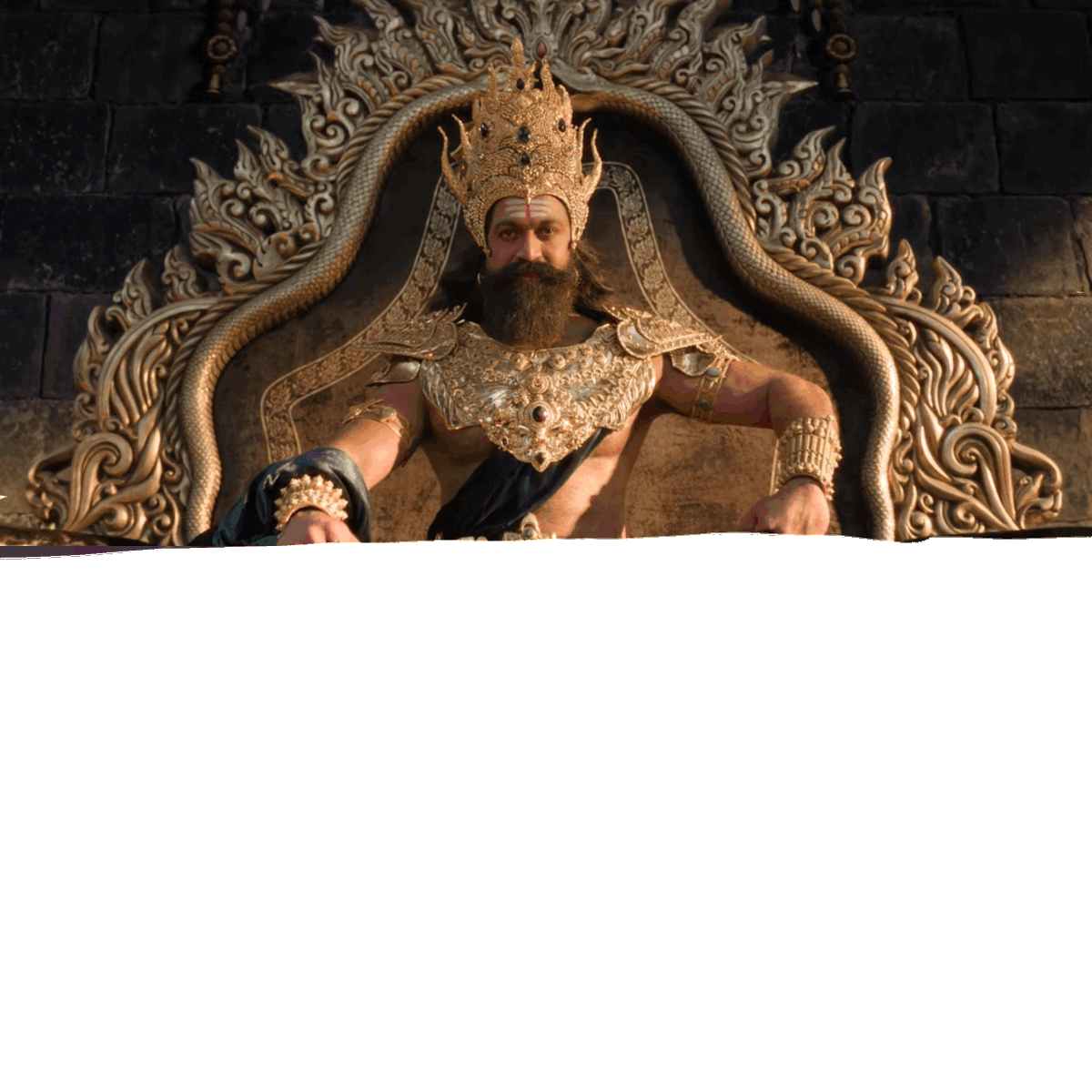 JeetN25's tweet photo. Even Yash looks weak against this Ravan 🗿🔥

Only OGs remember him 🫡 https://t.co/4nwjLNPKDk