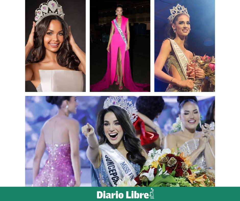 DiarioLibre's tweet photo. 🇺🇸|#DiarioLibreUSA | Cuatro dominicanas residentes en EE. UU. han llevado la corona de Miss RD en los últimos años
🔗 https://t.co/SDfEPpo2mM
#DiarioLibre #EstadosUnidos #Corona #MissRD #Dominicanas https://t.co/Lqz89W02e5