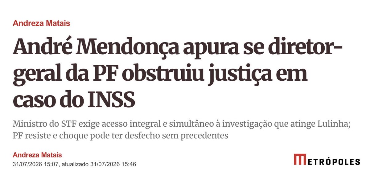 carmelonetobr's tweet photo. Será que veremos a prisão diretor-geral da PF? https://t.co/8gXVK6MhW7