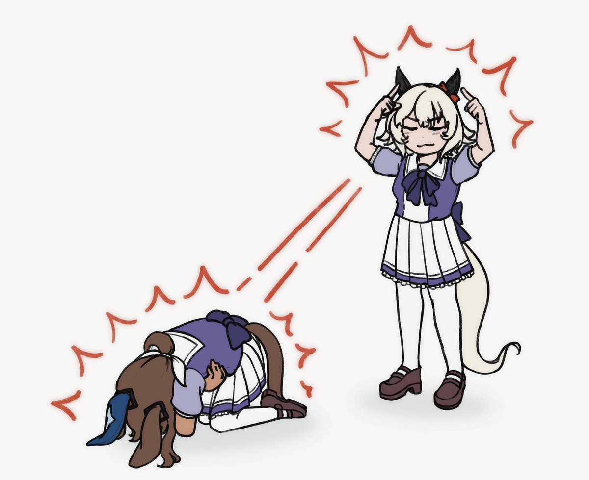coffoobean's tweet photo. my period started so i made curren project her period cramps onto ayabe https://t.co/zFzZwc057P