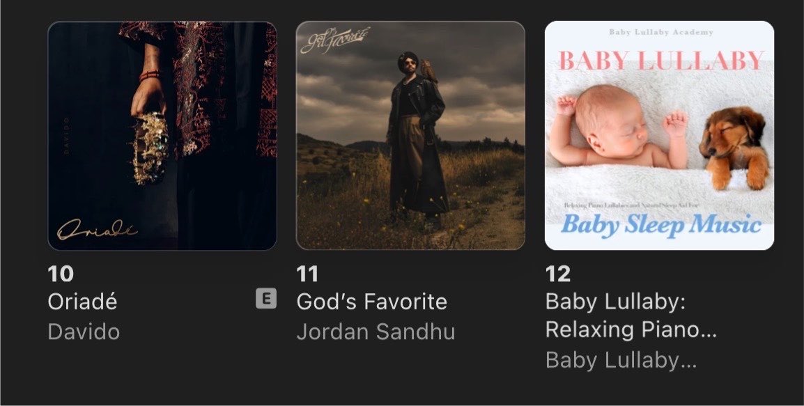 STFUPALMER's tweet photo. Canada 🇨🇦 Apple Music Albums Chart 

#10 — #ORIADÉ 🆕 Peak https://t.co/xdApm3nngv