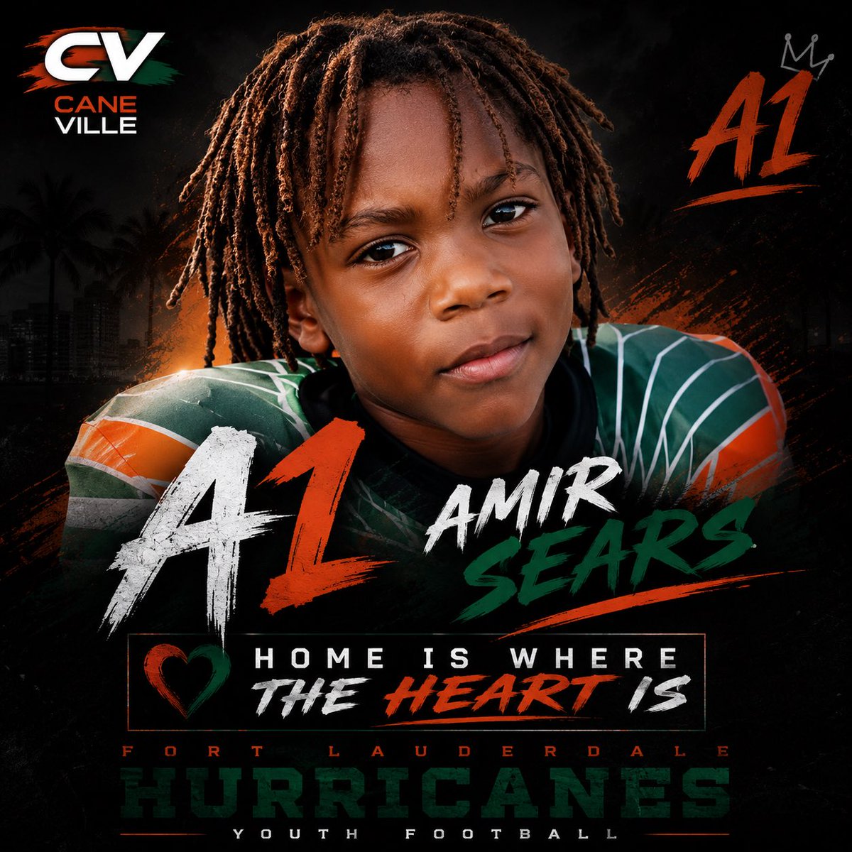 caneville305's tweet photo. Home is where the 🖤 is @amirsears1_  #Villans https://t.co/PylcphfIP5