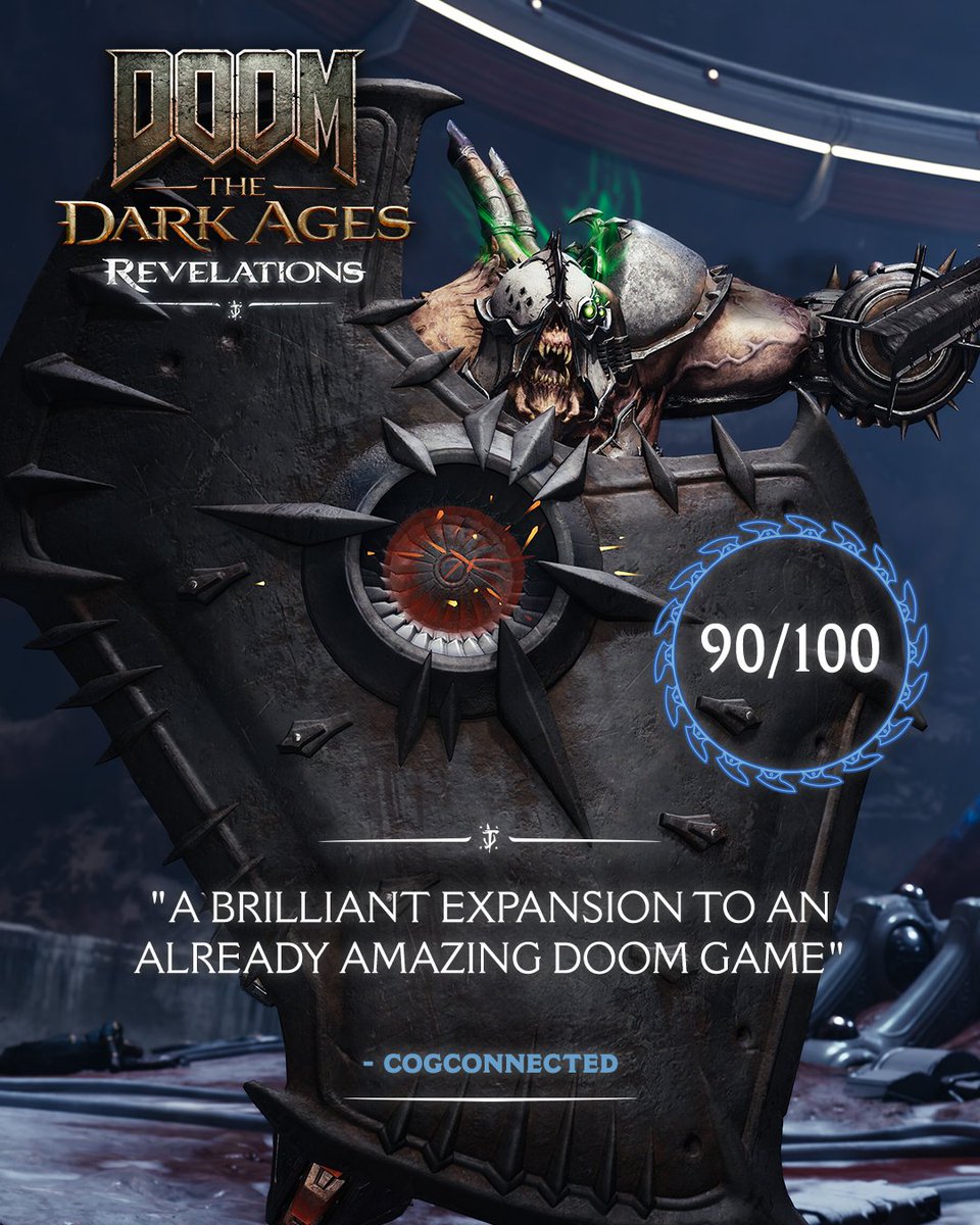 DOOM's tweet photo. loving these Revelations reviews.

it's also a great time to jump on some DOOM deals. visit your preferred retailer or the link below for sale details

https://t.co/i1ZjVpY79s https://t.co/ft7tsfOPHJ